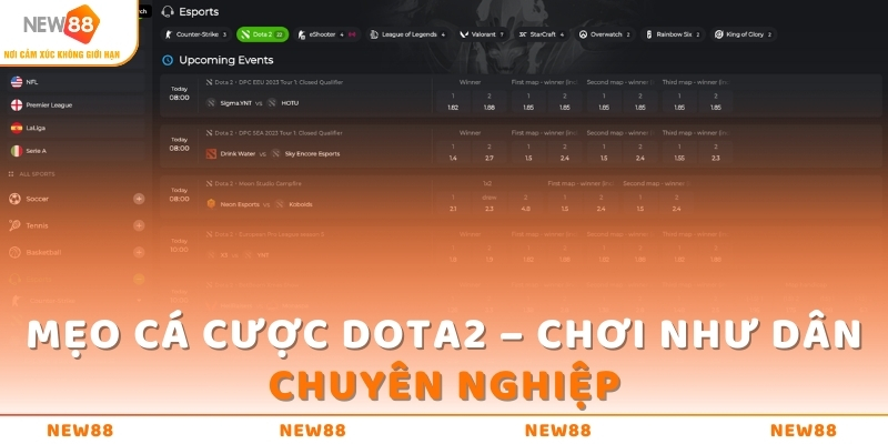 DOTA2 - Mẹo Chinh Phục Game Dễ Dàng, Thắng Trong Nháy Mắt 4 Mẹo cá cược DOTA2 – Chơi như dân chuyên nghiệp